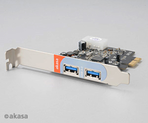 Akasa USB 3.0 PCIe Card 2-Port AK-PCCU3-01