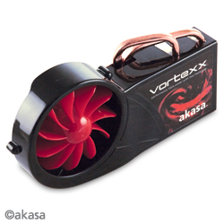 Akasa AK-VC02-RD Vortexx Lo-Noise Heatpipe VGA Cooler