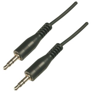 3.5mm Stereo Plug to Plug Lead 3M Gold Contacts