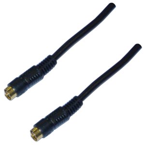S-Video Cable Plug-Plug Gold Plated Contacts 1M