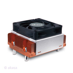 Akasa AK-380-2 Intel Xeon Nocona Copper Cooler 604 pin
