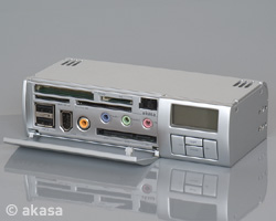 Akasa All in One 21 Function Panel Silver
