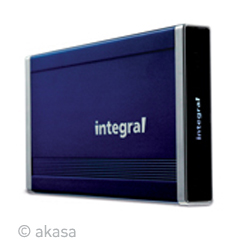 Akasa Integral P2 2.5" Drive Enclosure USB Blue
