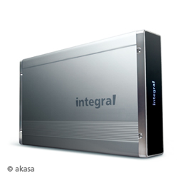 Akasa Integral P2 3.5" E-SATA  HDD Enclosure Silver